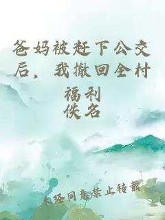 爸妈被赶下公交后，我撤回全村福利